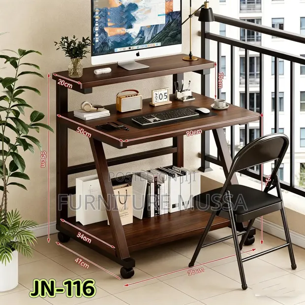 Computer Table and Chair Set - 1