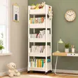 Multipurpose Mobile Storage Rack Trolley - 3