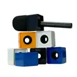 Microphone Handle Logo Box - 1