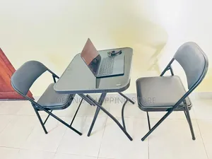 Foldable Table with 2 Chairs