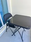 Foldable Table with 1 Chair - 4