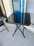 Foldable Tempered Glass Table - 1