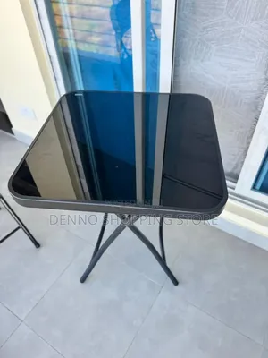 Foldable Tempered Glass Table