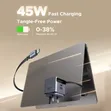 Ugreen 45W Nexode Pro GaN Fast Charger with Retractable Cable - 3