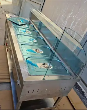 Bain Marie ya Umeme Mpya Kabisa - Vyombo 6