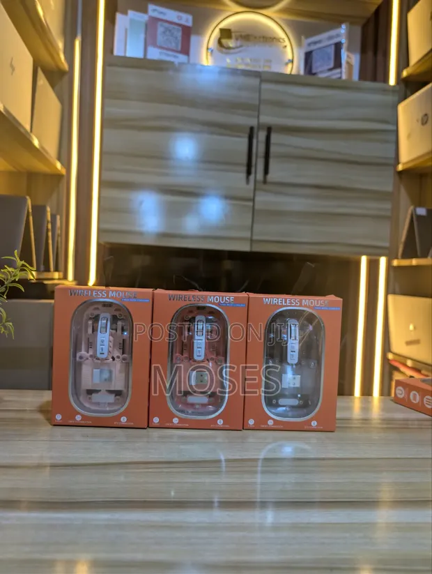 GearUP WM30 Transparent Wireless Mouse - 1