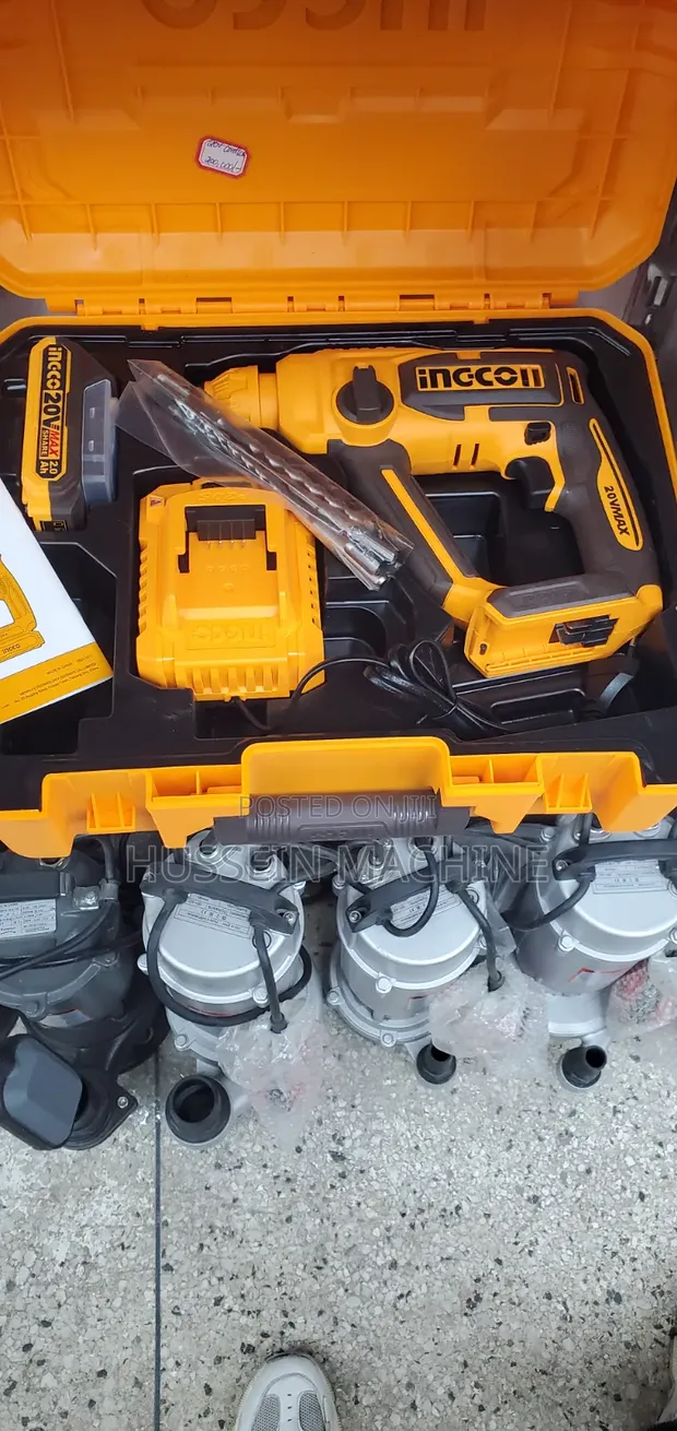 New Ingco 20V Cordless Rotary Hammer - 1