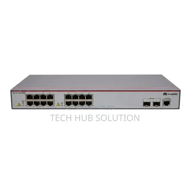 Huawei S110-16LP2SR 16-Port Gigabit PoE Switch - 1