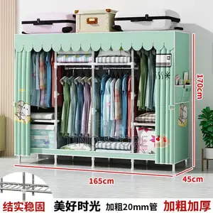Portable Fabric Wardrobe / Canvas Clothes Closet