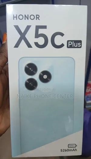 New Honor X5c Plus 128GB Black