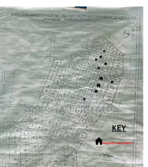 8 Plots For Sale At Gezaulole, Kigamboni - 1