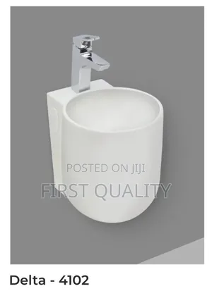 Anuda Ceramic Hand Wash Basin - Wall Hung