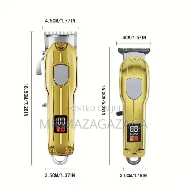 2-in-1 Hair Clippers & Beard Trimmer - 1