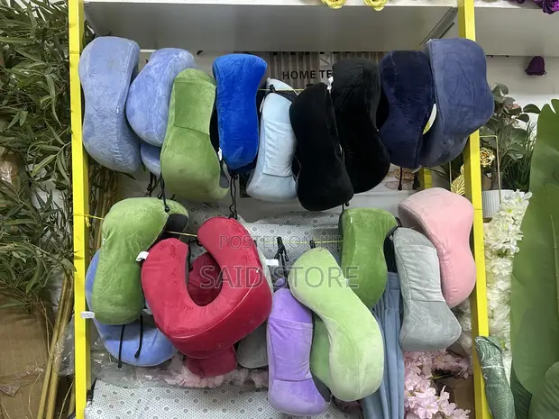 U-Shaped Neck Pillow for Cervical Support - 1