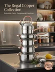 Premium 6-Piece Stainless Steel Copper Cookware Set - 1