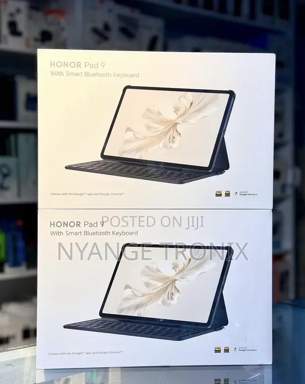 New Honor Pad X9 256GB Black with Bluetooth Keyboard - 1
