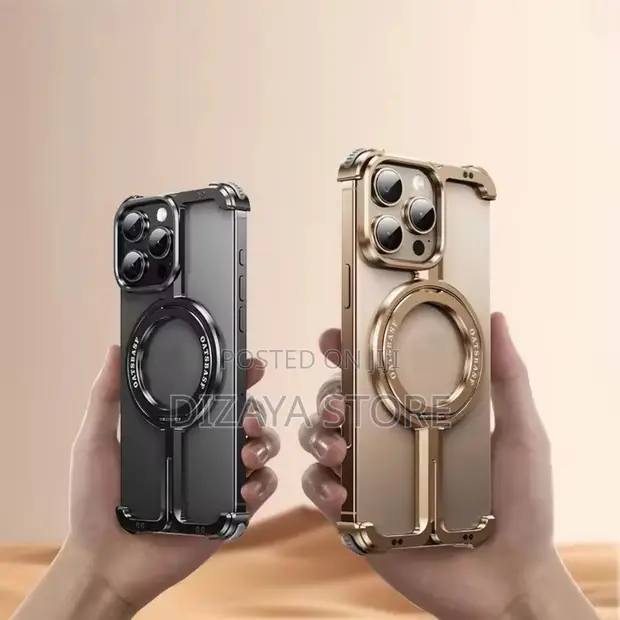 Kifaa cha Simu cha iPhone 15 Pro cha Aluminiamu Kisicho na Fremu - 1