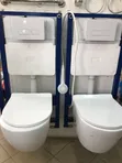 Huma Sitting Squatting Toilet with Cistern - 1