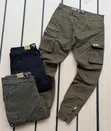 Men's Green Cotton Cargo Pants - Brand New - 2
