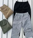 Men's Green Cotton Cargo Pants - Brand New - 4