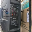 Sundar Rechargeable Trolley Speaker 15" with Wireless Mic - 1