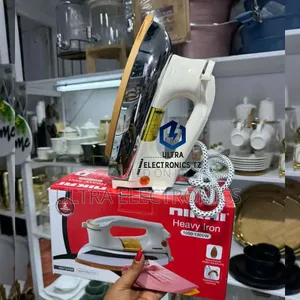Nikai Dry Iron Yenye Uwezo wa 1200W na Soketi Isiyoganda