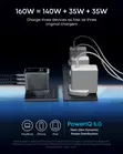Chaja ya Anker Prime 160W yenye Port 3 na Smart Display - 4