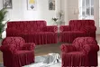 Sofa Cover Set (3, 2, 1, 1) - 3