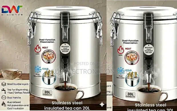 Kopo la Chai la Insulated 20L, 30L, 40L - 1