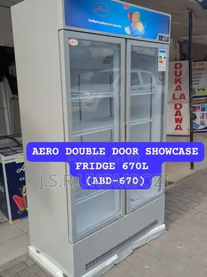 Friji la Aero Showcase - Lita 670 Milango Miwili