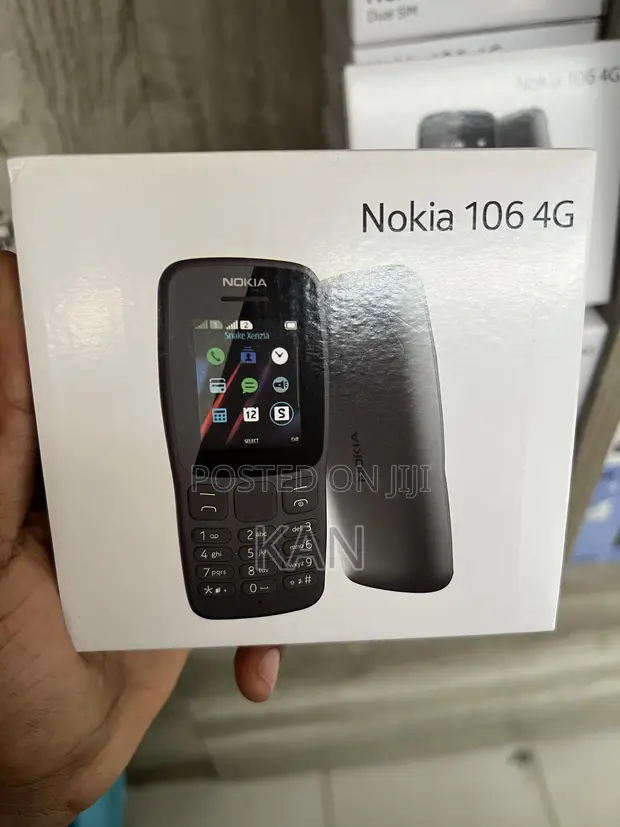Nokia 106 Nyeusi Mpya - 1