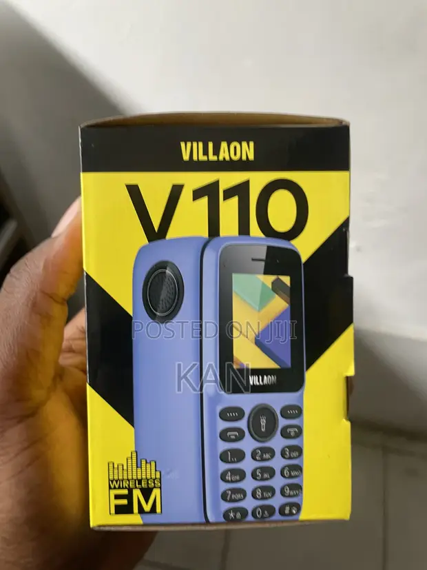 Villaon V110 Mpya Nyeusi - 1