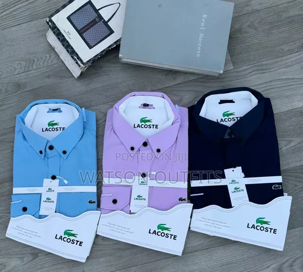Men's Cotton Lacoste Shirts - 1