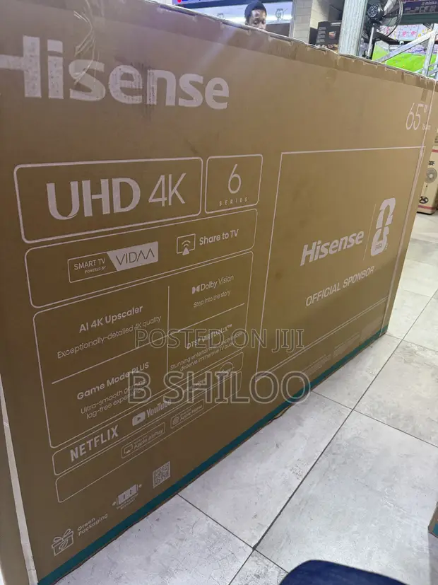 Hisense 65" A6 Series Smart TV - 1