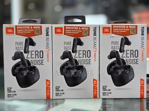 Original JBL Tune Beam Wireless Earbuds - 1