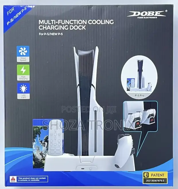 PlayStation 5 Multifunctional Cooling & Charging Dock - 1