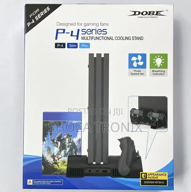 Dock ya Kuchaji na Kupoza ya Multifunctional kwa PS4 - 1