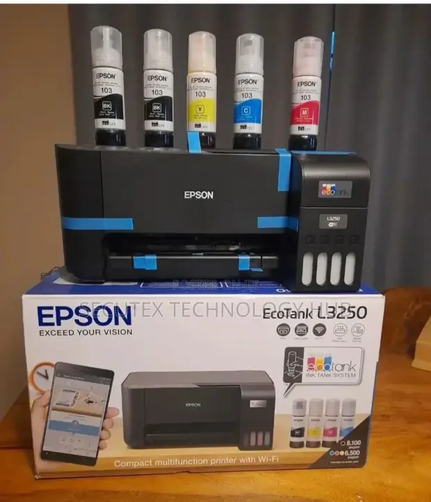 Epson EcoTank L3250 Wi-Fi All-in-One Ink Tank Printer - 1