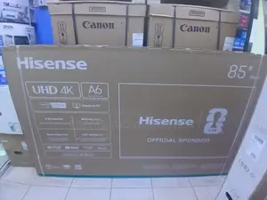 Hisense 85" UHD 4K Smart TV 85A6Q - Brand New