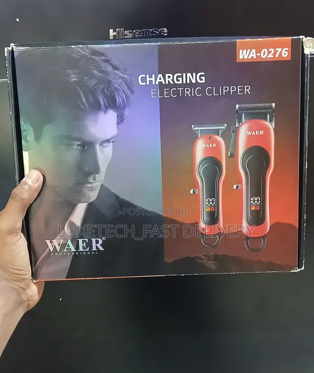 WAER WA-0276 Rechargeable Clipper and Trimmer Set - 1
