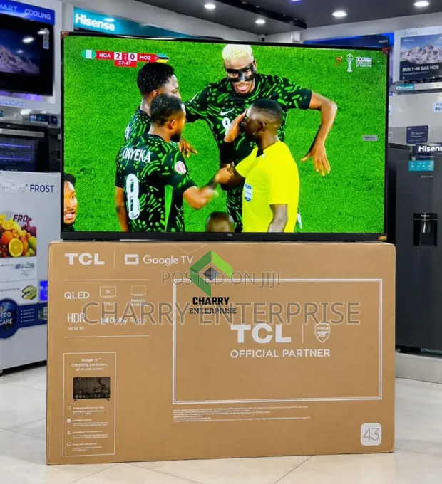 TCL 43-Inch QLED Smart TV with Dolby Audio & HDR - 1