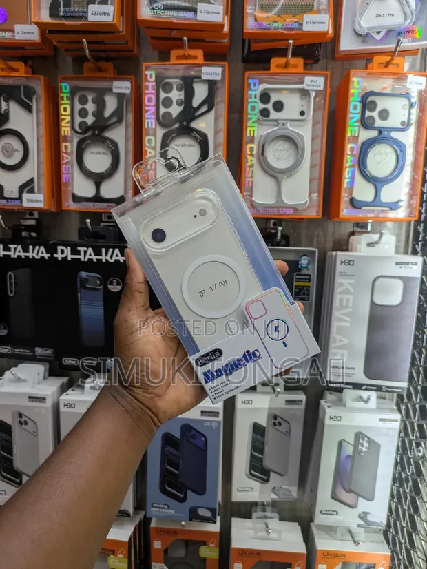 iPhone 17 Air Transparent Original Case - 1