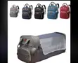 Diaper Bag Backpack with Foldable Crib - 1