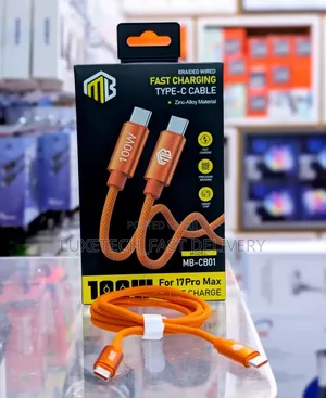 MB-CB01 100W USB-C to USB-C Fast Charging Cable