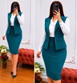 2 Piece Office Dress Set - 5