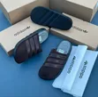 Tommy & Adidas Men's Classic Leather Sandals - 1