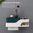 Wall Mounted Tissue Holder - Multipurpose - 3