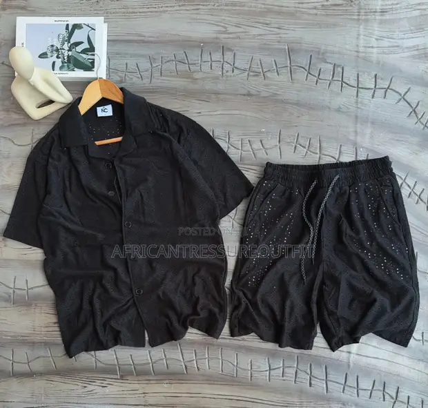 Linen Short Sleeve Sets Collection Available - 1