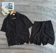 Linen Short Sleeve Sets Collection Available - 1