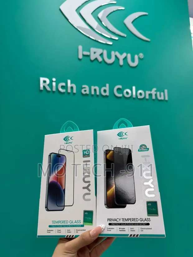 AIRUYU Tempered Glass Screen Protector - 1
